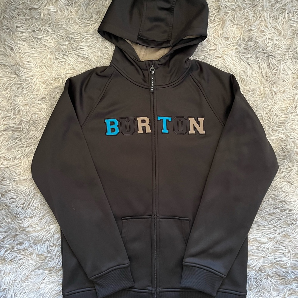 Burton Kids Black and Blue Hoodie